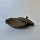 Isobe Ceramics se117 (Tsuzuki Yutaka): Earth Sakura, Tokoname Shiboridashi Kyusu Brown 70 ml, 焼〆桜 絞り出し - Yunomi.life