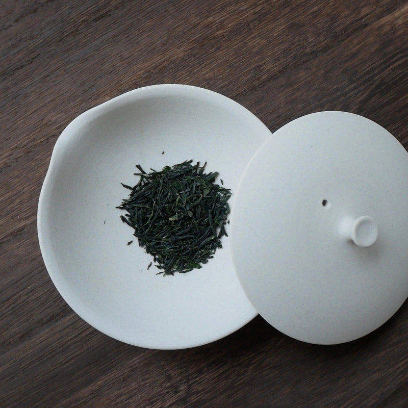 Kenzan Kiln: Minimalist Shiboridashi Kyusu Tea Pot 50 ml - Yunomi.life