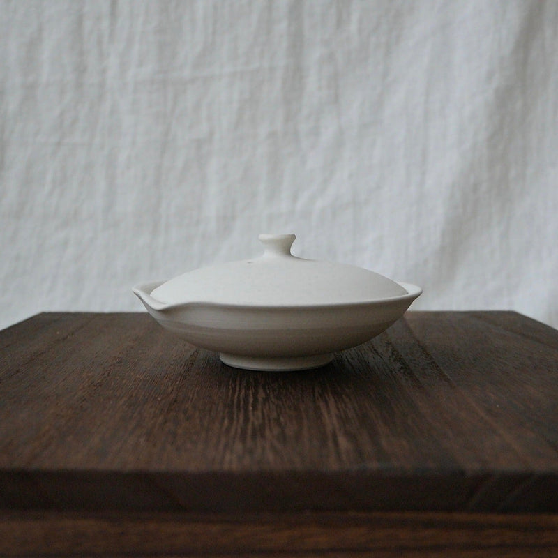 Kenzan Kiln: Minimalist Shiboridashi Kyusu Tea Pot 50 ml - Yunomi.life