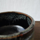 Kizoku Club: Black Tenmoku Nagashi Matcha Tea Bowl - Yunomi.life