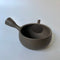Koizumi: Brown Tokoname Kyusu by Tatsuo Umehara, 250 ml, 7-154【北龍】焼き浅袋形急須 - Yunomi.life