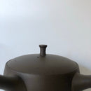 Koizumi: Brown Tokoname Kyusu by Tatsuo Umehara, 250 ml, 7-154【北龍】焼き浅袋形急須 - Yunomi.life