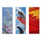 Maeda Senko: Tenugui Hand Cloth “Ume and Uguisu” (Plums & Japanese bush warblers), Shikisai Series February - Yunomi.life