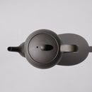 Nankei Pottery: Acorn-shaped Bankoyaki Dobin Tea Pot (Dark Brown, 430ml) - Yunomi.life
