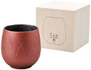Okugawa Ceramics: Sabishibori Balloon Cup Red - Yunomi.life