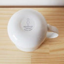 Saikai Ceramics: Essence - Torso Mug Cup (White, Porcelain) - Yunomi.life