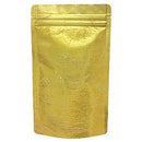 Seiwa: Resealable stand bag (gold Japanese washi paper, 6 sizes) - Yunomi.life