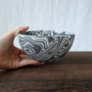 Shinro Yamamoto: Marble Porcelain Matcha Bowl 650 - Yunomi.life
