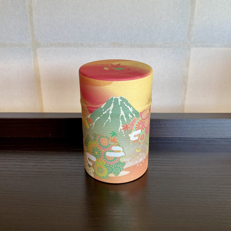 Shizucan: Mt. Fuji Series Washi Tea Canister - Yunomi.life