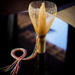 Suikaen Tanimura Yasuburo: Seven Colored Chasen Shin Matcha Whisk 七色茶筌 - Yunomi.life