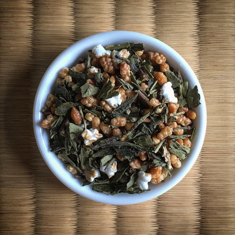 Tarui Tea Farm: Organic Genmaicha, Autumn Harvest, Single Cultivar Shizu 7132 - Yunomi.life