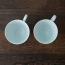 Yamani - Miyama Tableware: Blue Ink White Paired Mugs - Yunomi.life