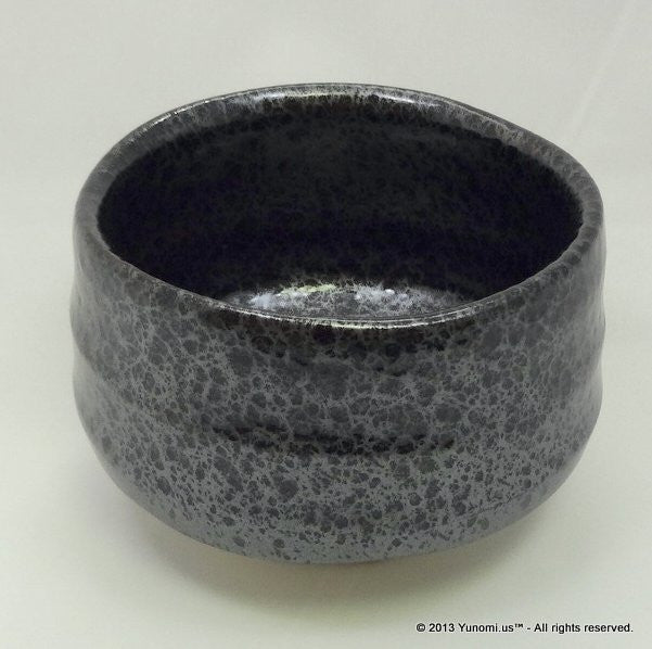 Yamatane ru3720: Mino-yaki Matcha Bowl, Yuteki Tenmoku - Yunomi.life