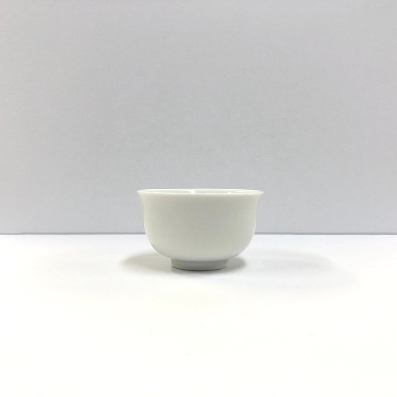 Yamatane: Tea Professional's White Porcelain Tea Cup - Large - Yunomi.life